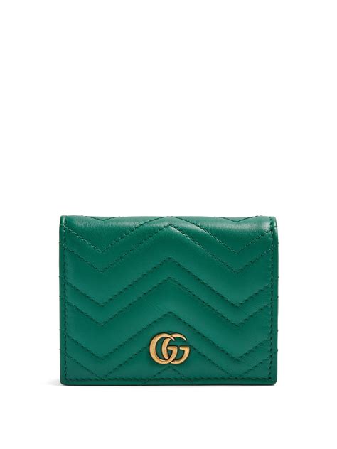 green gucci marmont wallet|Gucci Marmont coin case.